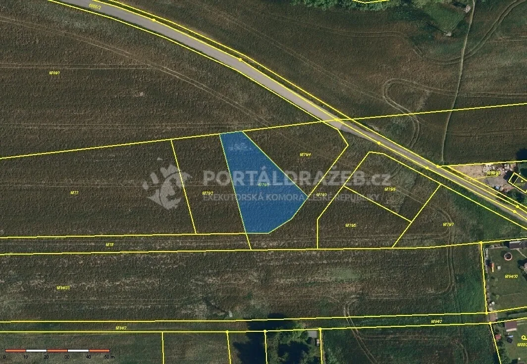 Pozemek 6876/3, LV 1, v obci Staré Město, okres Frýdek-Místek