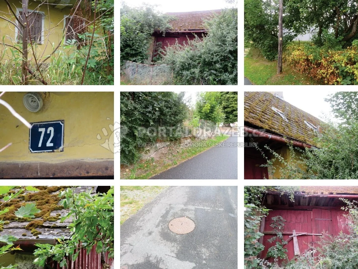 podíl 1/2 rodinného domu s pozemky v obci Lesná, okres Tachov