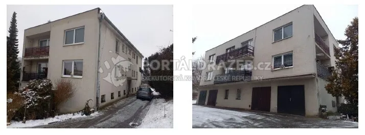 Zděný byt 3+1 včetně garáže v domě v centru Velkého Meziříčí