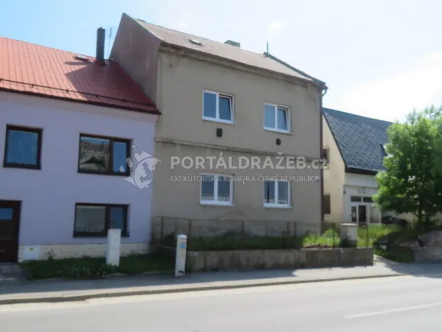 Opakovaná dražba RD s garáží v obci Svitavy, k.ú. Čtyřicet Lánů