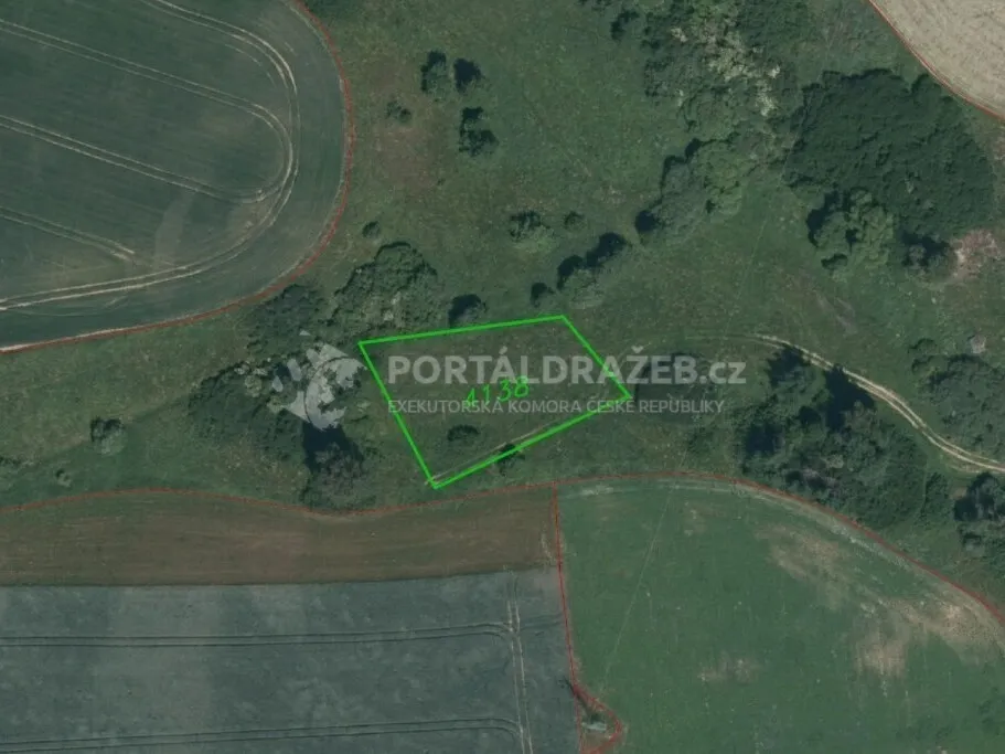 Pozemek o velikosti 1935m2, Tachov