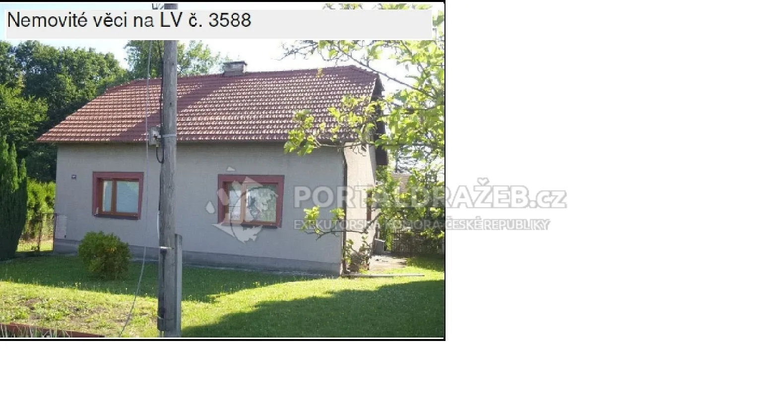 rodinný dům s pozemky, k.ú. Vratimov - podíl 2/3, 1/3