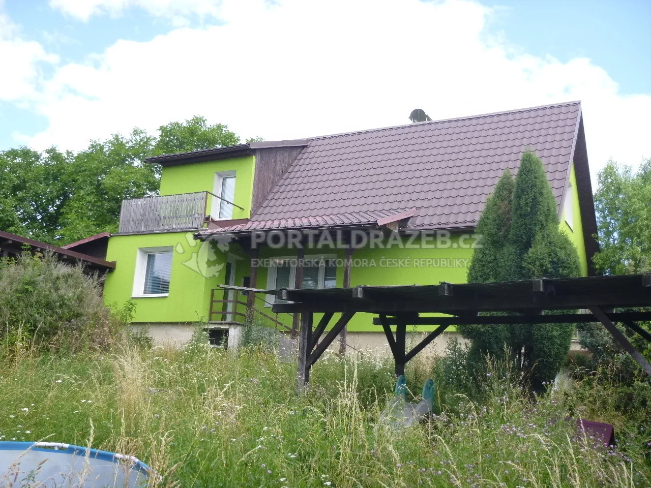 Rodinný dům v obci Lešná, okres Vsetín