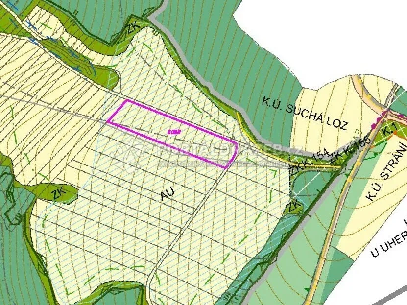 Pozemek o velikosti 7545m2, Korytná